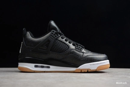 CI1184-001 LASER 4 BLACK AIR JORDAN SE GUM 1207